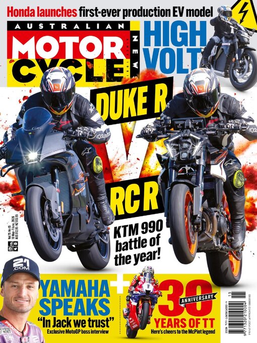 Cover image for Australian Motorcycle News